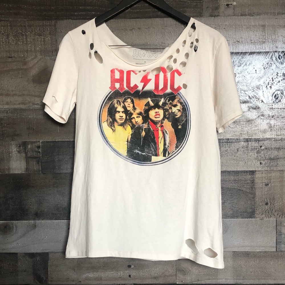 AC/DC Distressed T-Shirt